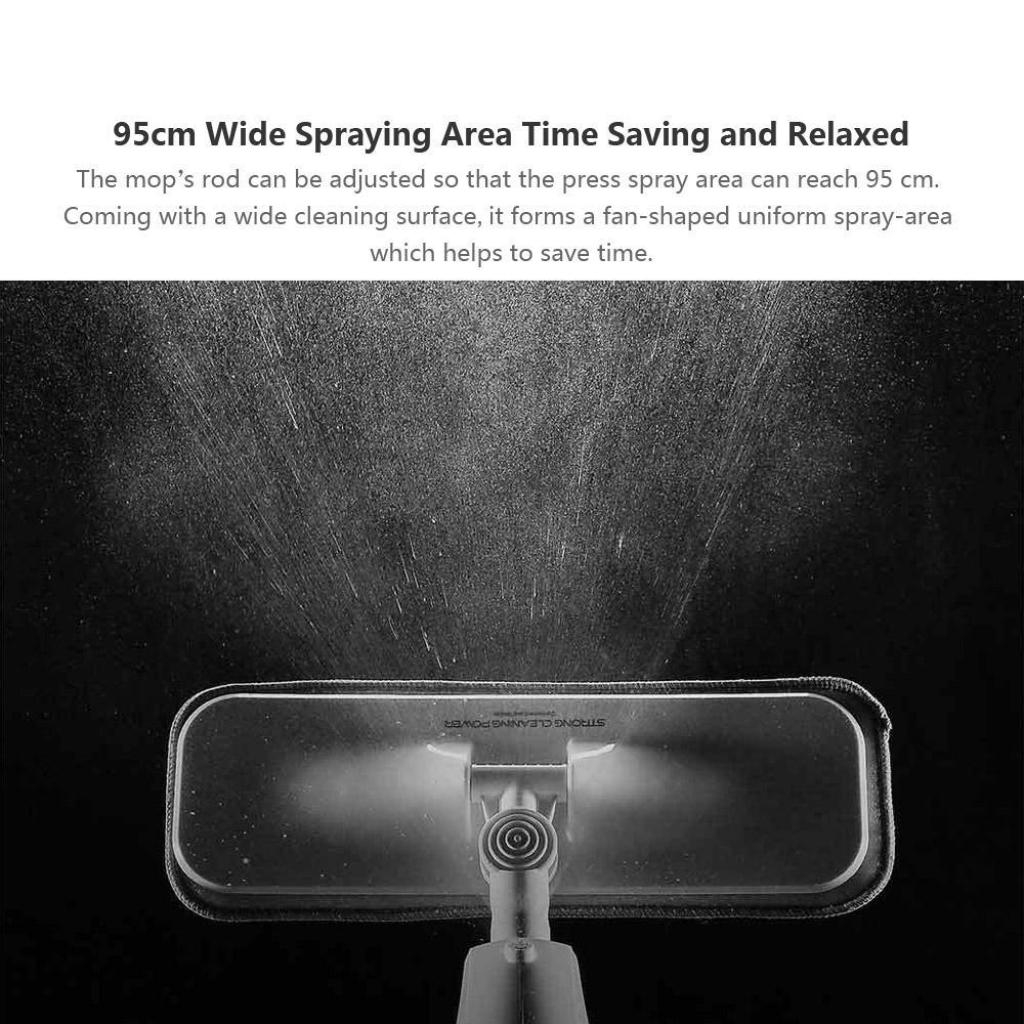 ไม้ถูพื้นระบบหัวฉีดน้ำ Xiaomi Deerma TB500 Water Spray Mop 1 Year by ORRO Home