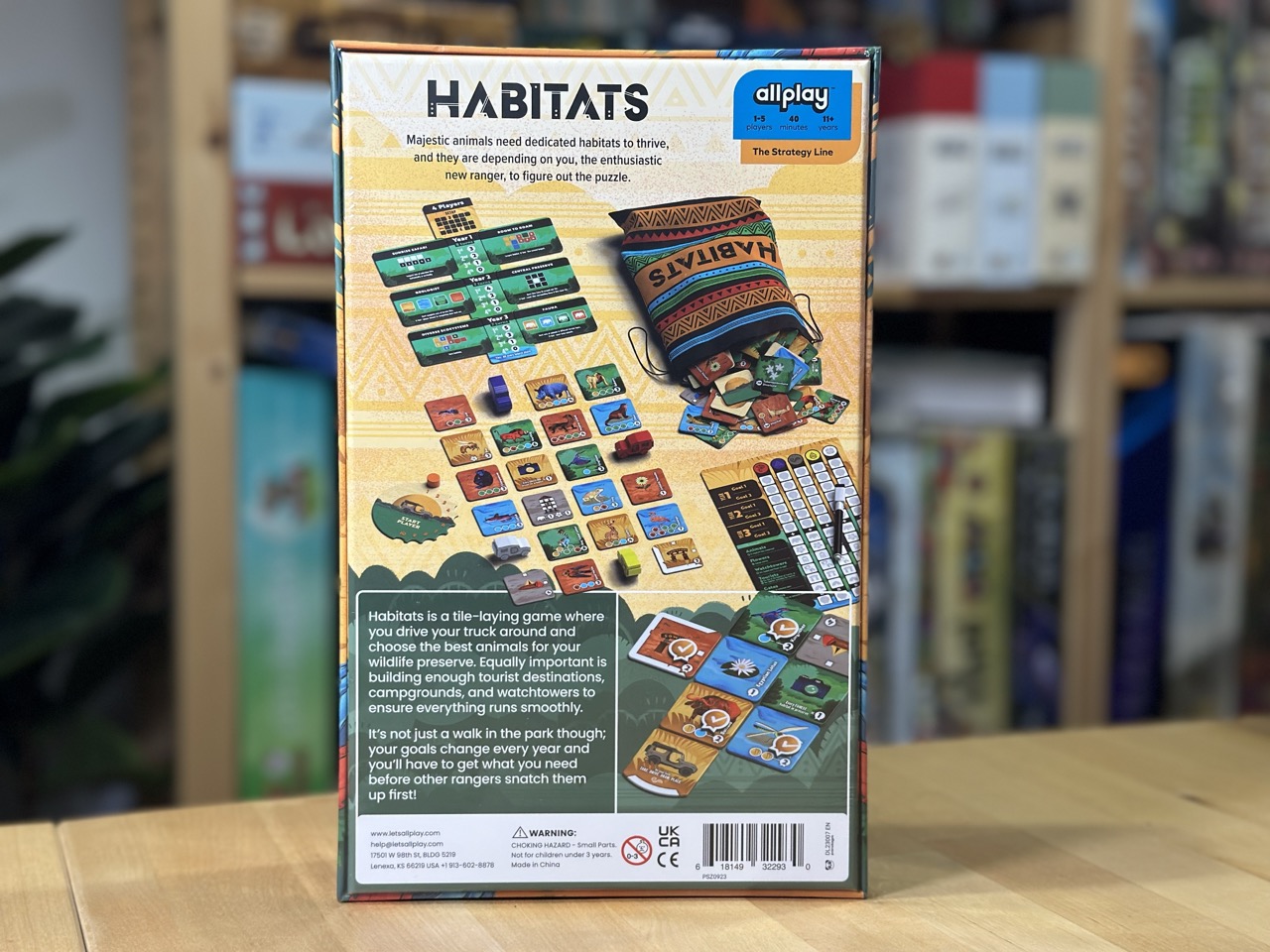 Habitats บอร์ดเกม ของแท้