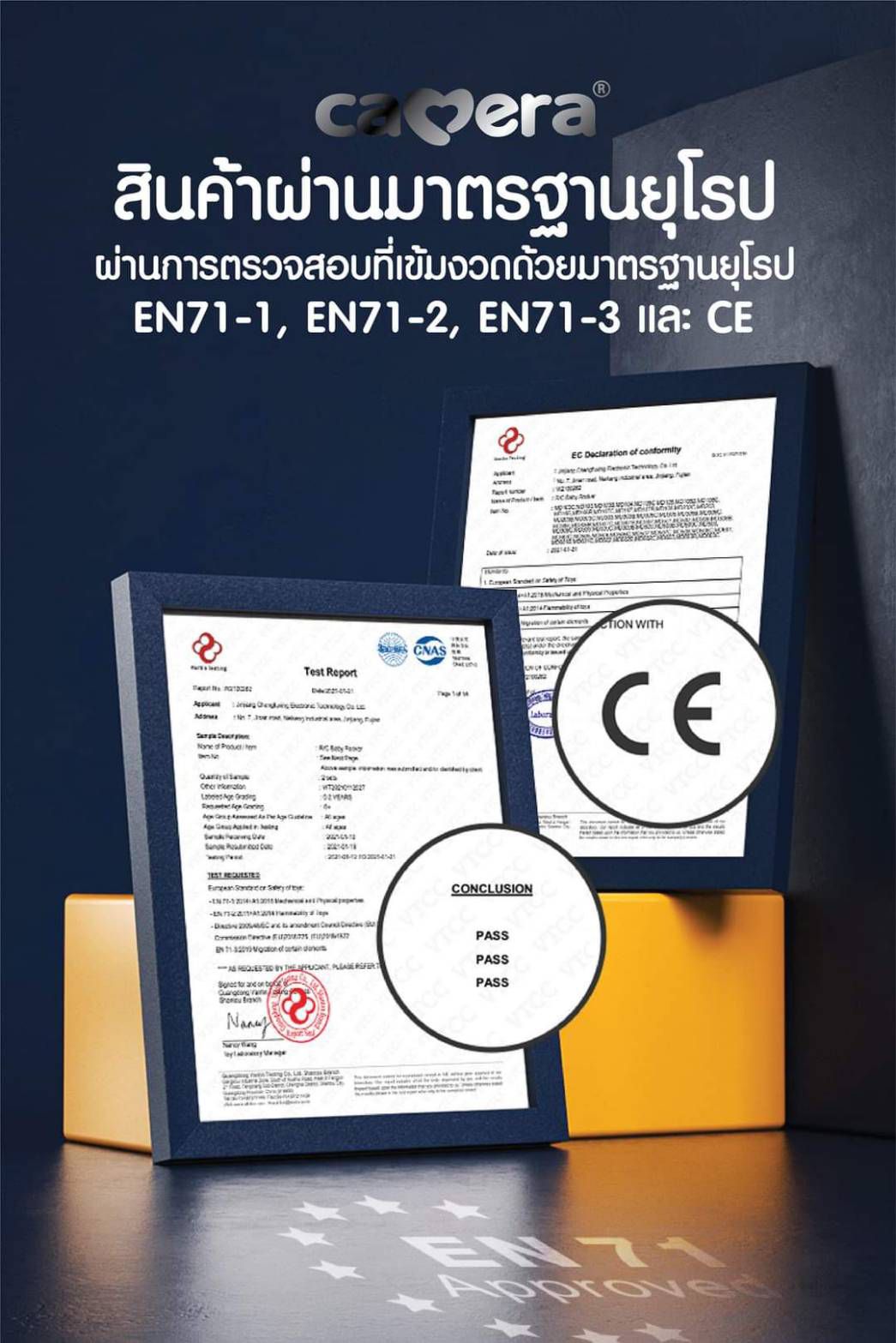 CAMERA เปลไกวไฟฟ้ารุ่นใหม่ล่าสุด CADDY-M GREY