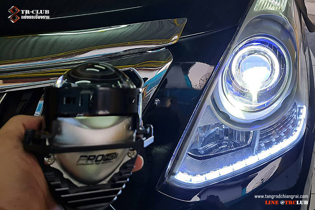 ไฟหน้าโปรเจคเตอร์ LED TS01 ( BI BEAM LED )