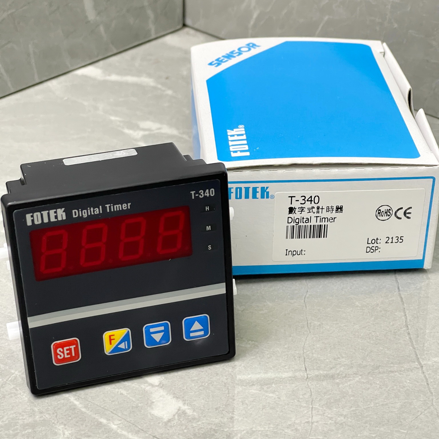 ไทม์เมอร์ดิจิตอล / DIGITAL TIMER รุ่น T-340 (FOTEK)
