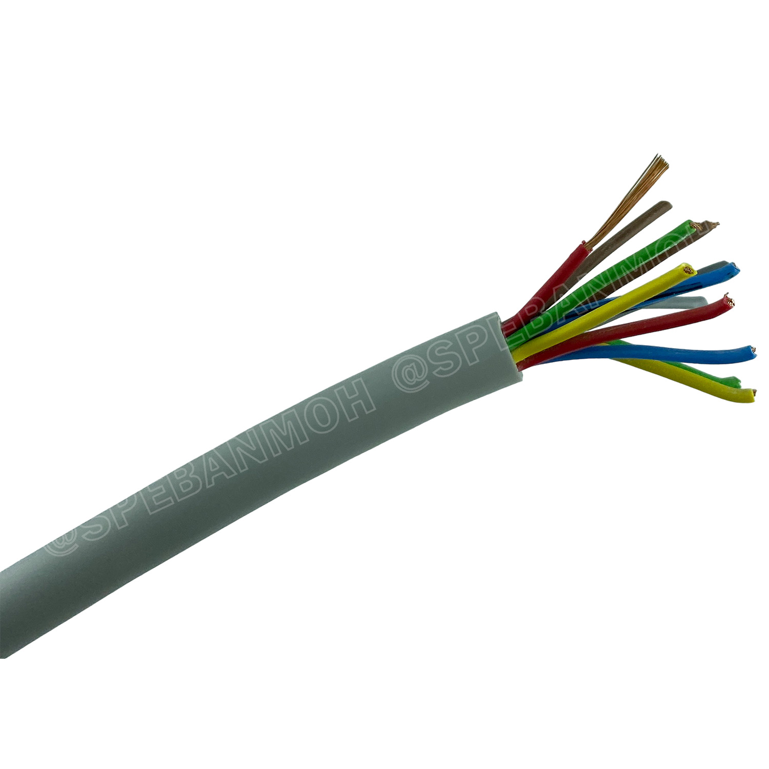 [ 100 เมตร ] SJK 12C x 0.75 Sq.mm. สายมัลติคอร์ 12 คอร์ Multicore Cable สาย AV Control Cable SJK สาย คอนโทรล 0.75 sq.mm. Multi Core Cable 0.75mm² Control Signal Power Control Cable Control Wire สายคอนโทรล สายมัลติคอ สายสัญญาณ สายคอนโทรล เบอร์ 0.75 มม²