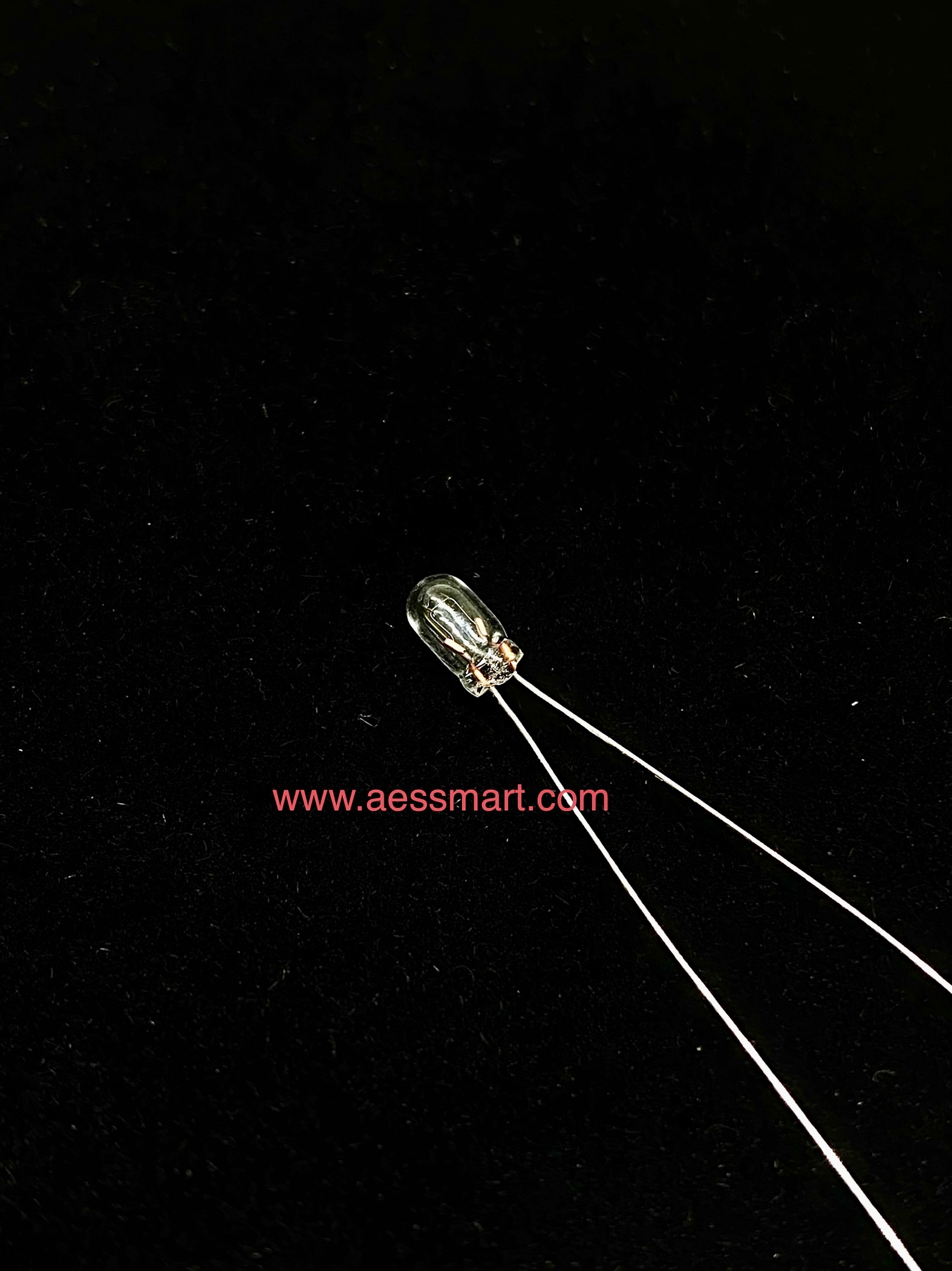 หลอดไฟไส้ 9V, 3mm.