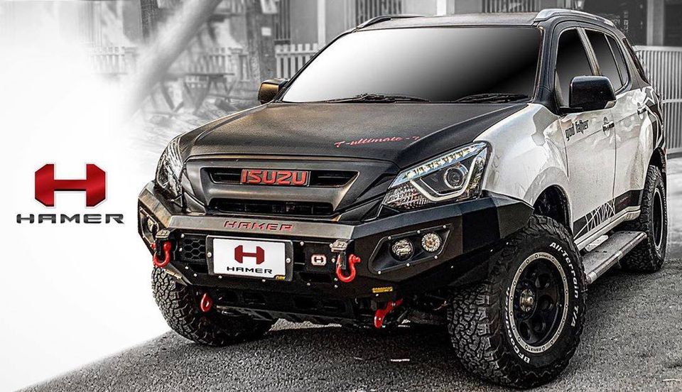 กันชนหน้า HAMER KING SERIES PLUS BULL BAR : MU-X 2017-2019