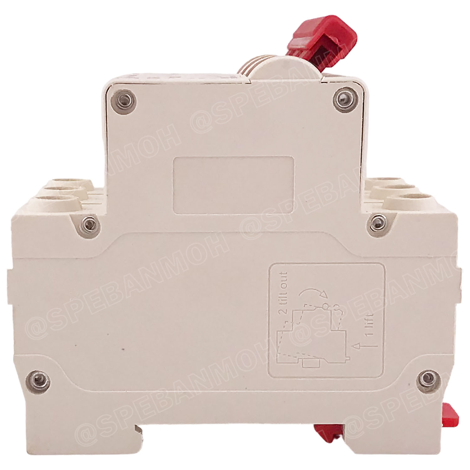 DZ47-63-3P 50A เบรกเกอร์เมน ยึดรางปีกนก 3P 50A AC Circuit Breaker เบรกเกอร์ตัดไฟเกิน 3โพล 50แอมป์ คัดเอาท์ ป้องกันกระแสเกิน Overload ป้องกันการลัดวงจร Short circuit เบรกเกอร์ตัดไฟ เบรกเกอร์ลูกย่อย Ac Circuit Breaker ไฟบ้าน 230V/400V AC มินิเซอกิตเบรก