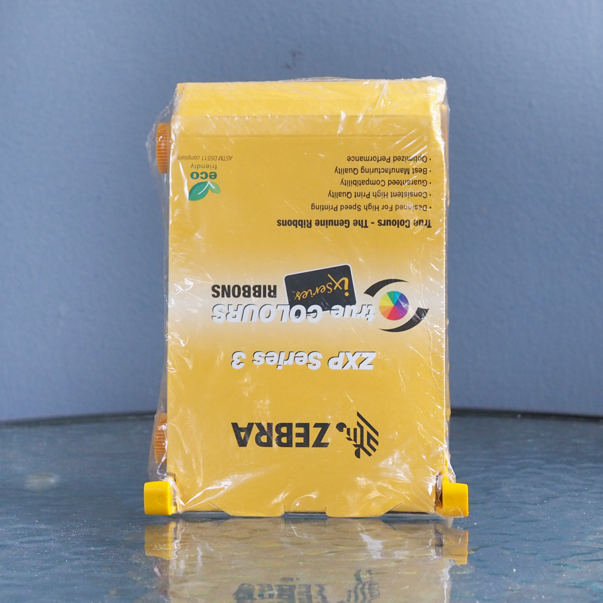 ZEBRA 800033-340 ริบบอนสี Color ribbon YMCKO 280 Print ใช้สำหรับเครื่องพิมพ์บัตร ZEBRA ZXP3 Ribbon ZXP Series3 แทน 800033-840