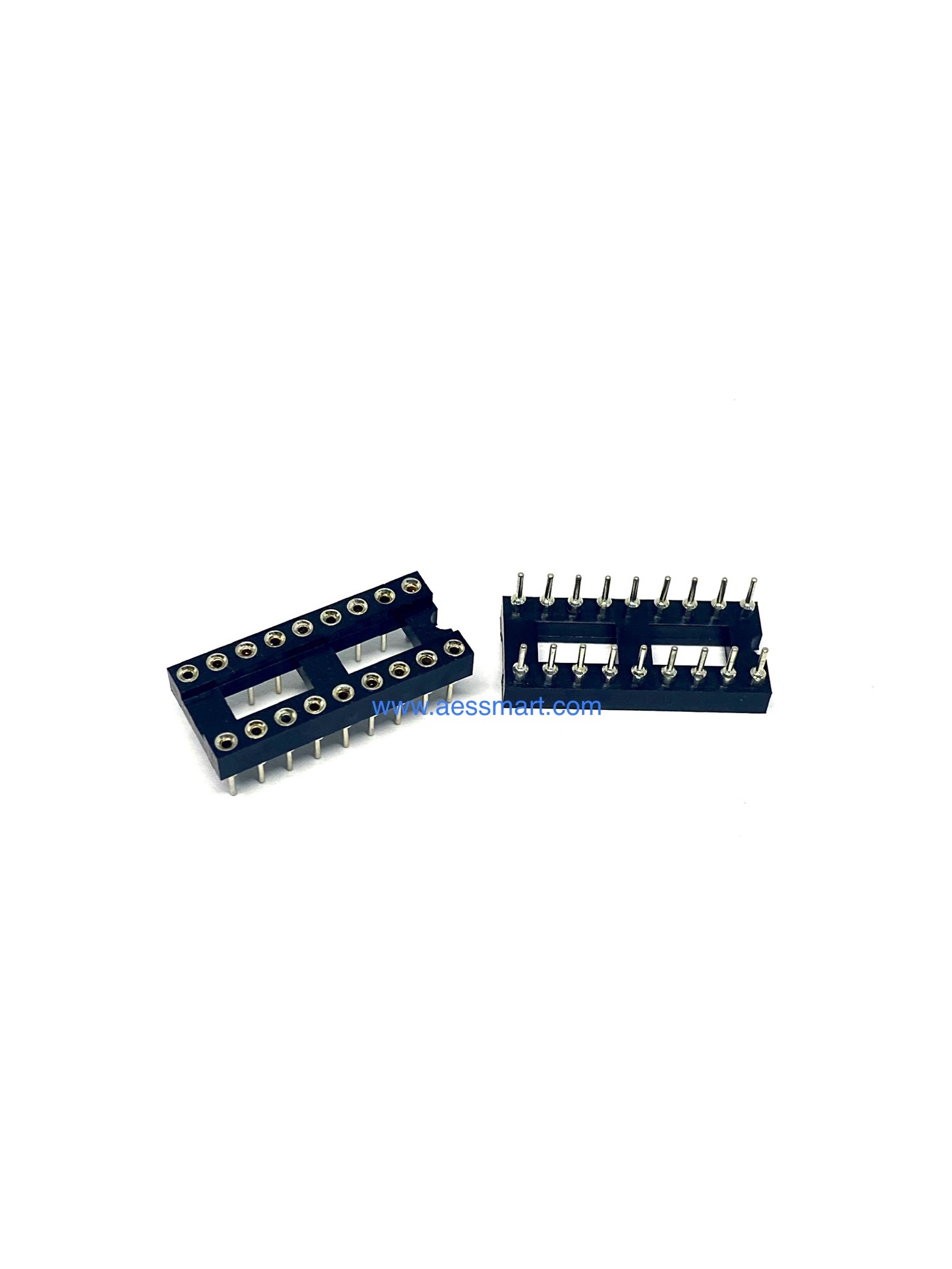 ISM18T103 : 18 pins IC Socket,turnned