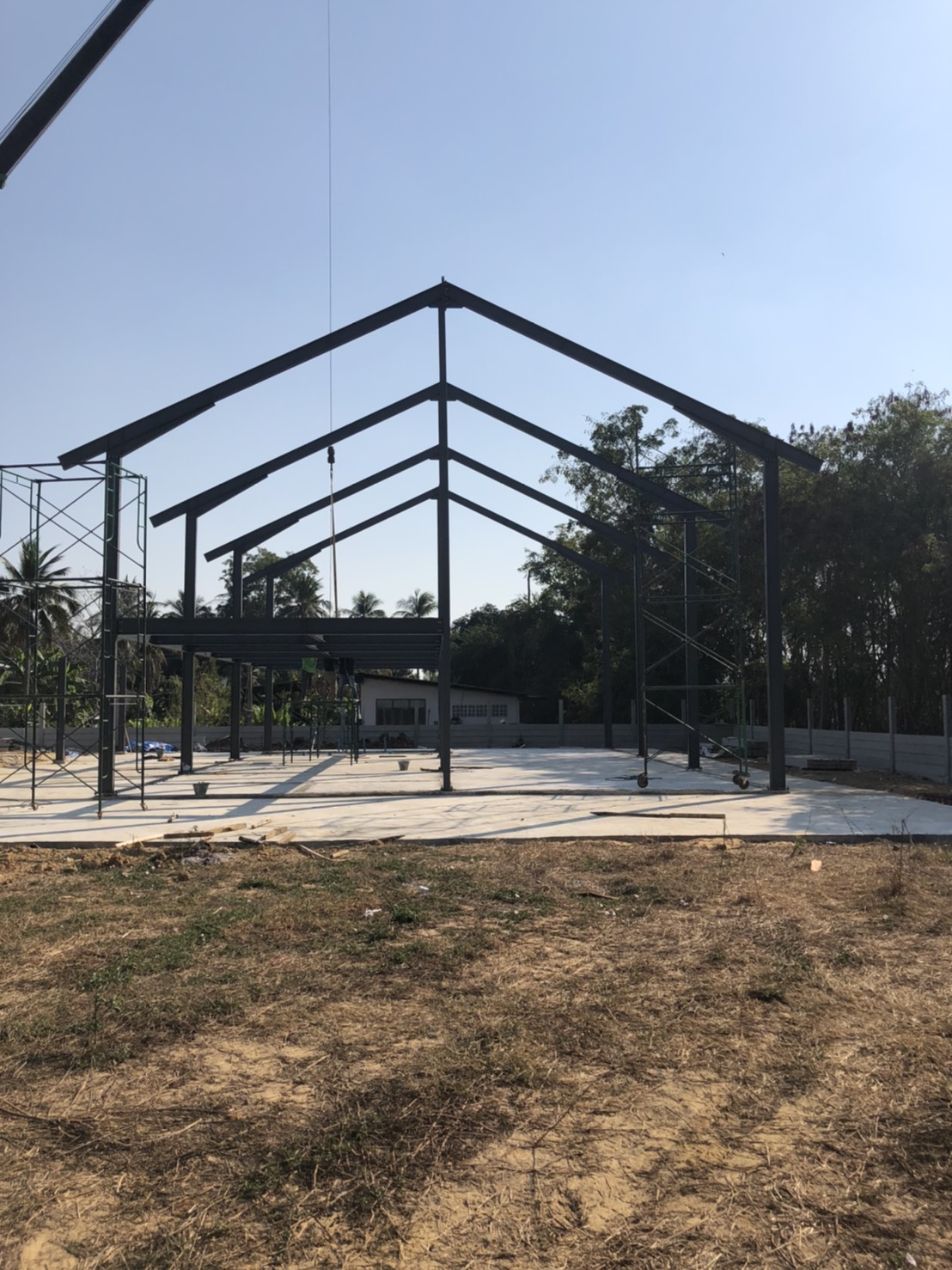 ผลงานโกดังสำเร็จรูป HW-H 12x18x6.5m