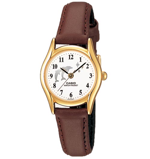 CASIO Standard รุ่น LTP-1094Q-7B9RDF สีน้ำตาล สินค้าของเเท้