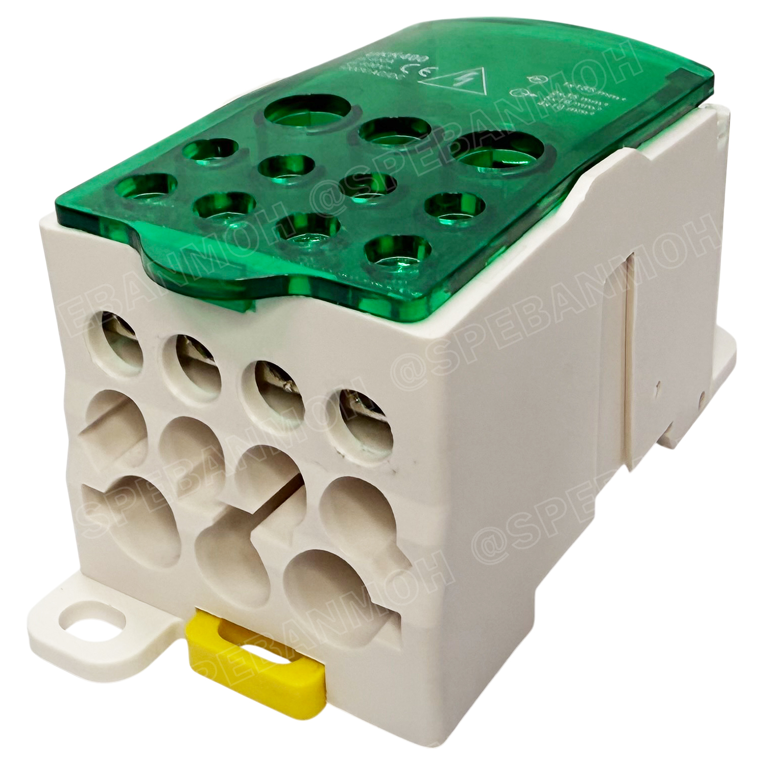 [ 1 ชิ้น ] UKK DIN RAIL DISTRIBUTION BOX Terminal อุปกรณ์แยกสายไฟ Cable Splitter Din Rail Terminal Block เทอมินอลยึดรางปีกนก ข้อต่อสายเมนไฟ เกาะราง อุปกรณ์เชื่อมต่อสายไฟ UKK-80 UKK-125 UKK-160 UKK-400