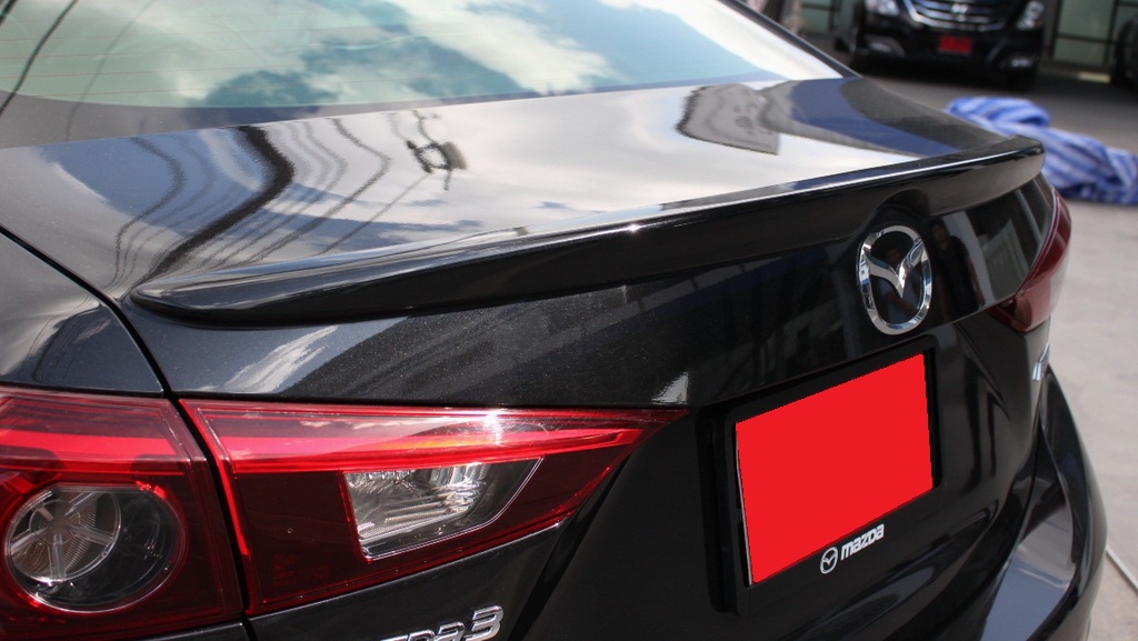 สปอยเลอร์แนบ MAZDA 3 2014 (4 ประตู)