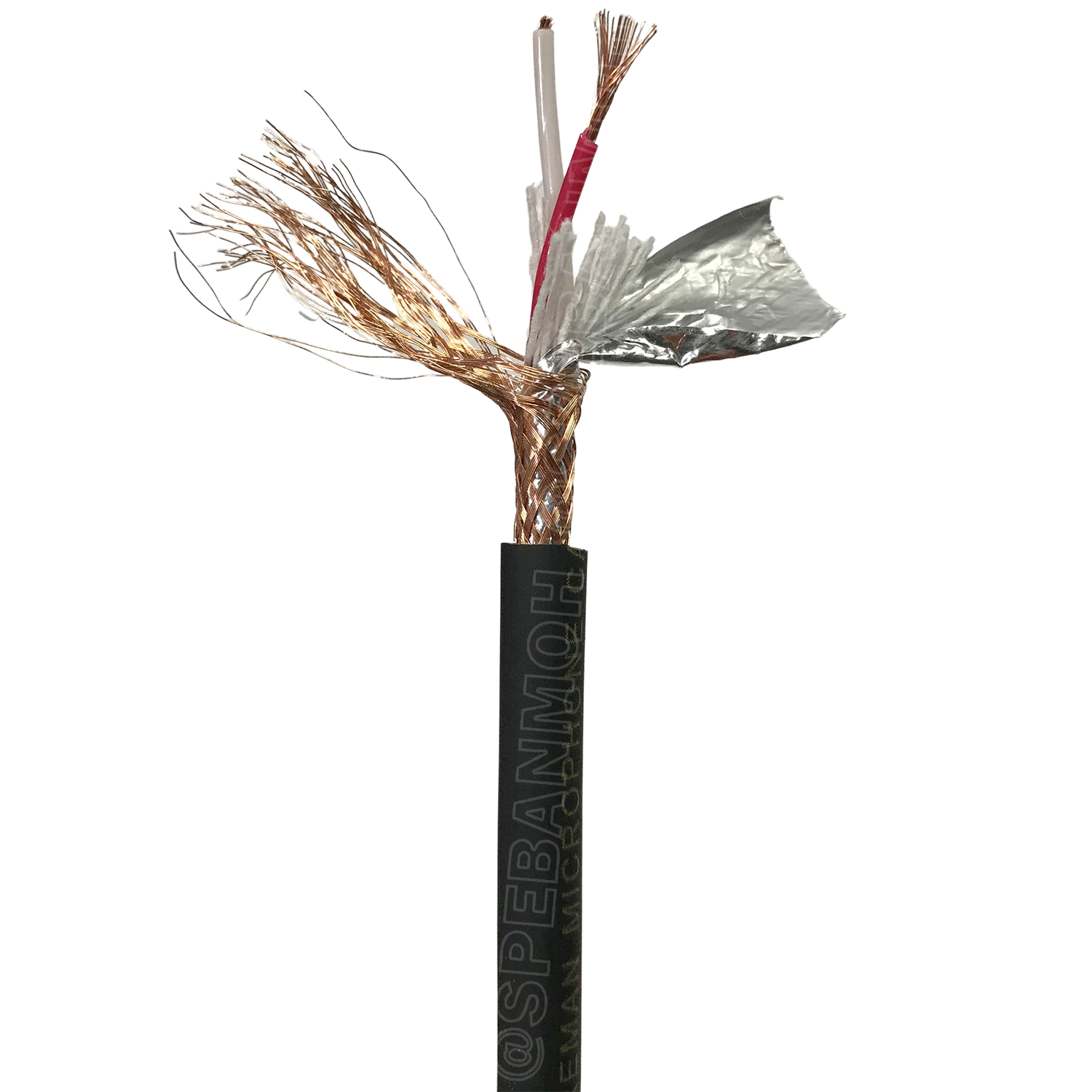 [ 3เมตร ] PR-MIC300 สายไมค์ Wireman Microphone cable stereo 6มม ไมค์Stereo 6 mm Ultra-low noise and high qulaity shielded ชีลรอบ กันสัญญาณรบกวน อย่างดี ทองแดงแท้ Audio Cable For Balance Connecter