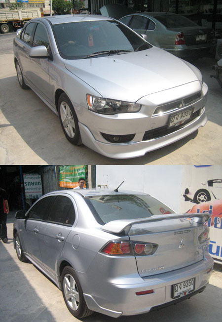 ชุดแต่งรอบคัน Ralliart LANCER EX