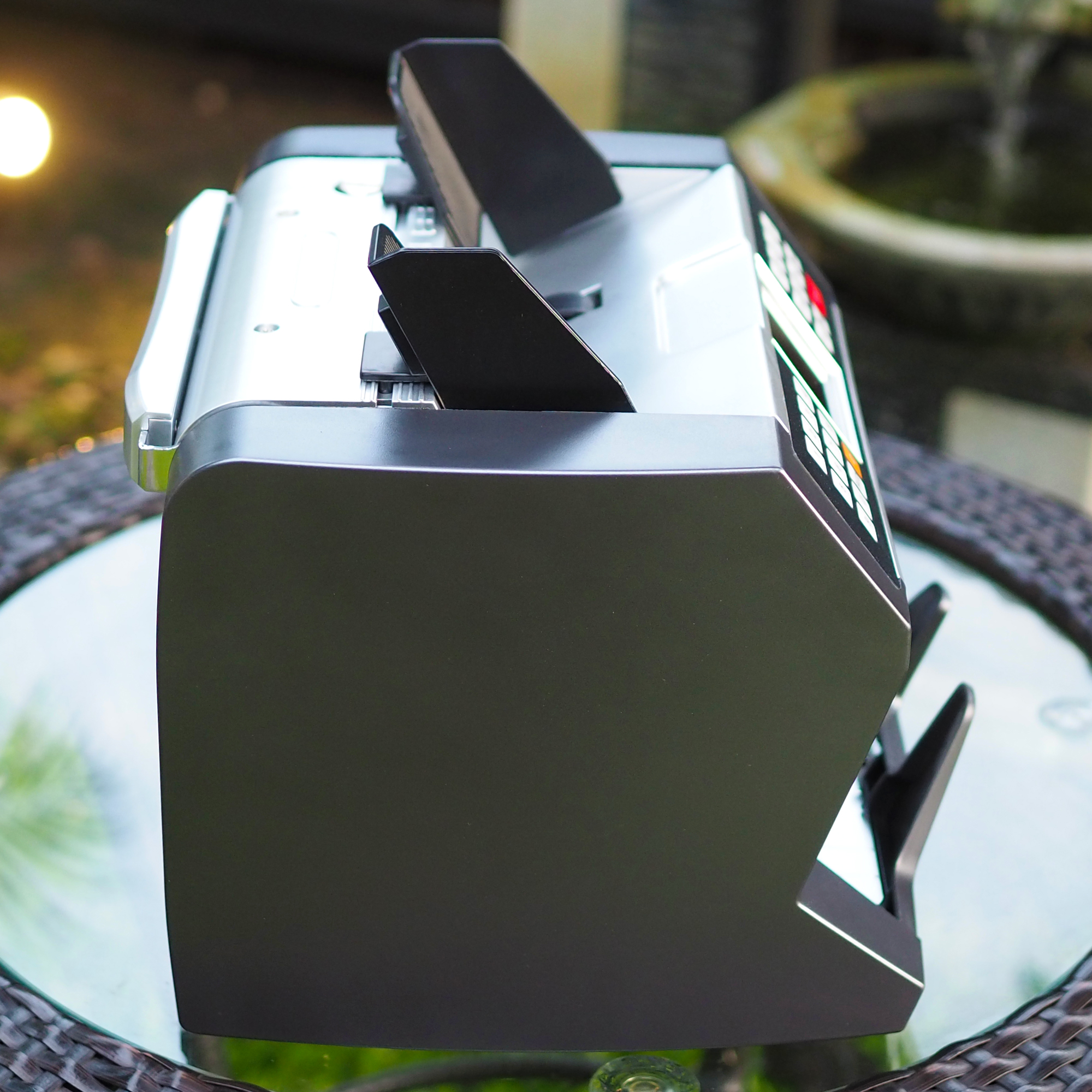 เครื่องนับธนบัตร เครื่องนับเงิน เครื่องนับแบงค์ ตรวจธนบัตรปลอม PHET WT-170T รับประกัน 1 ปี มีใบกำกับภาษี