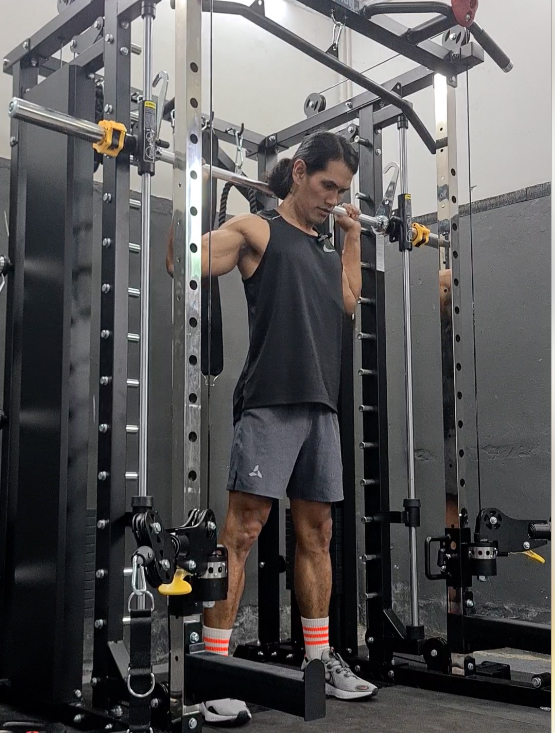 สมิทแมชชีน Altaz 3087B (Iron G20) Smith Machine Altaz 3087B (G20) ม้านั่ง202+แผ่น50kg