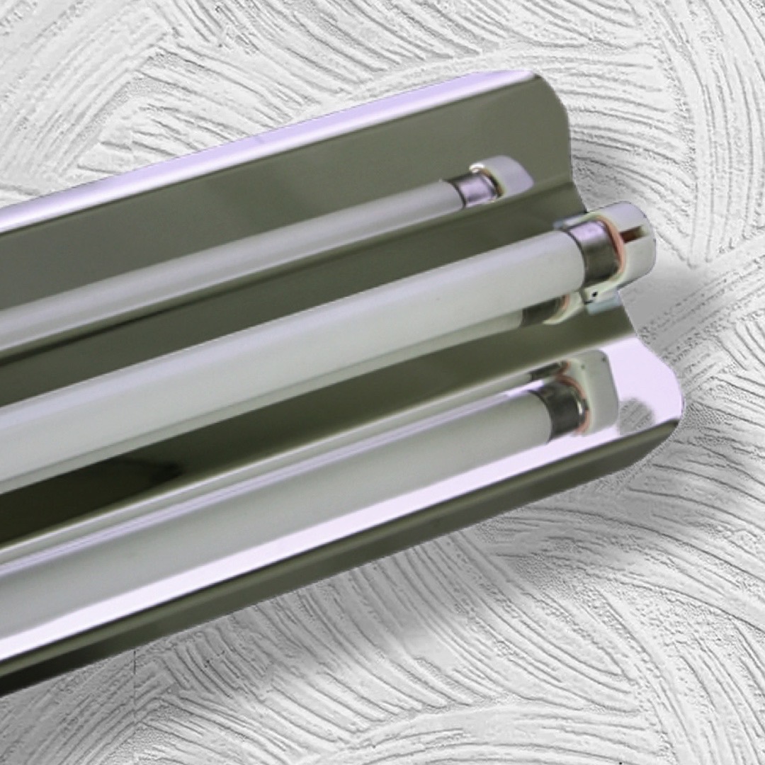 โคมกันน้ำกันฝุ่น1x20wพร้อมหลอดT8 สั้น