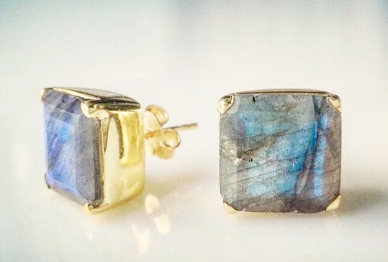 Earring 4 Labradorite