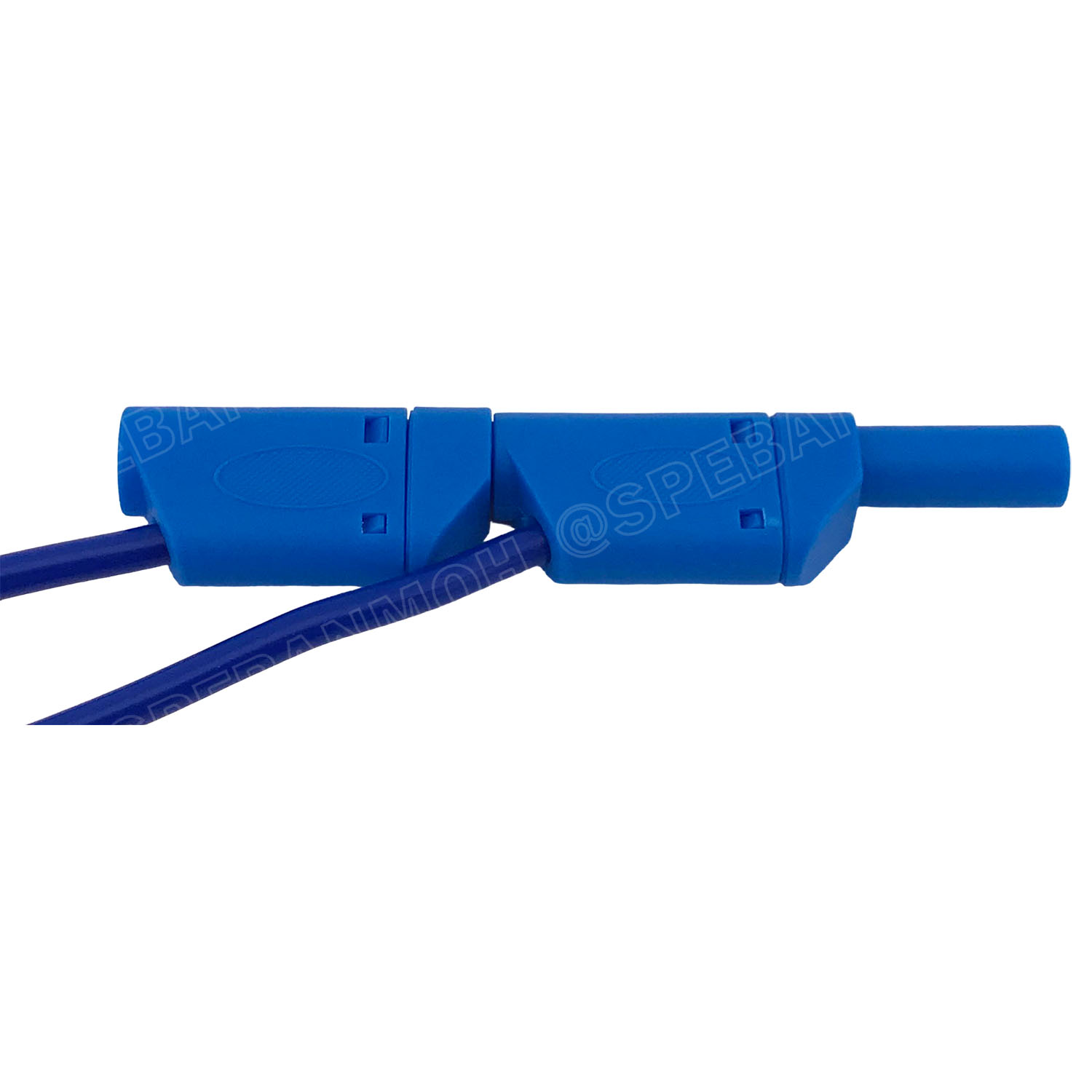 [ 1เส้น ] BNN-W-018 1M 4mm เลือกสี : สายเซฟตี้เทส Safety Test Lead สายบานาน่า พร้อมหัว ขนาด 4มิล 1.0 Sq.mm. 10A 1เมตร สายแทส สายพร้อมหัวบานาน่า Banana Plug with wire บานาน่าปลั๊ก สายปลั๊กกล้วย ปลั๊กกล้วย พร้อมสาย สายไฟเทส สายซัพพลาย สายพาวเวอร์ซัพพลาย