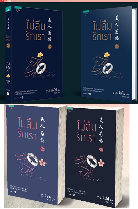 Set :ไม่ลืมรักเรา ครบชุด 4 เล่มจบ - ติงโม่