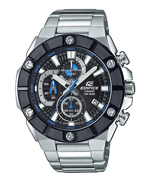CASIO EDIFICE รุ่น EFR-569DB-1AVUDF สีเงิน สายสแตนเลส สินค้าใหม่ ของแท้ รับประกันศูนย์ CMG