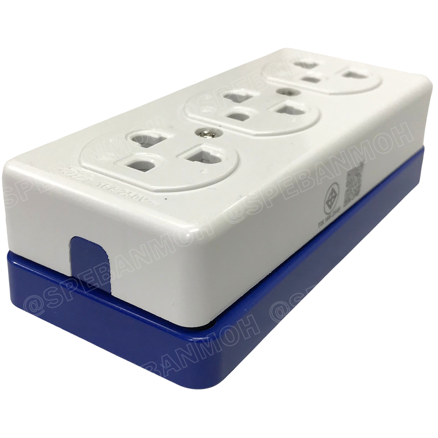 [ 1ชิ้น ] GR1633 เต้ารับ VENA 3ตำแหน่ง Triplex receptacle with earthing contact 16A 250V เต้ารับวีน่า ทูโทน-ซีรีส์ 3ที่ เต้ารับ VENA เต้ารับ 3ขา Cord Socket เต้ารับขากลม เต้ารับขาแบน มอก.166-2549 มาตรฐาน มอก. วีนา TIS 166-2549