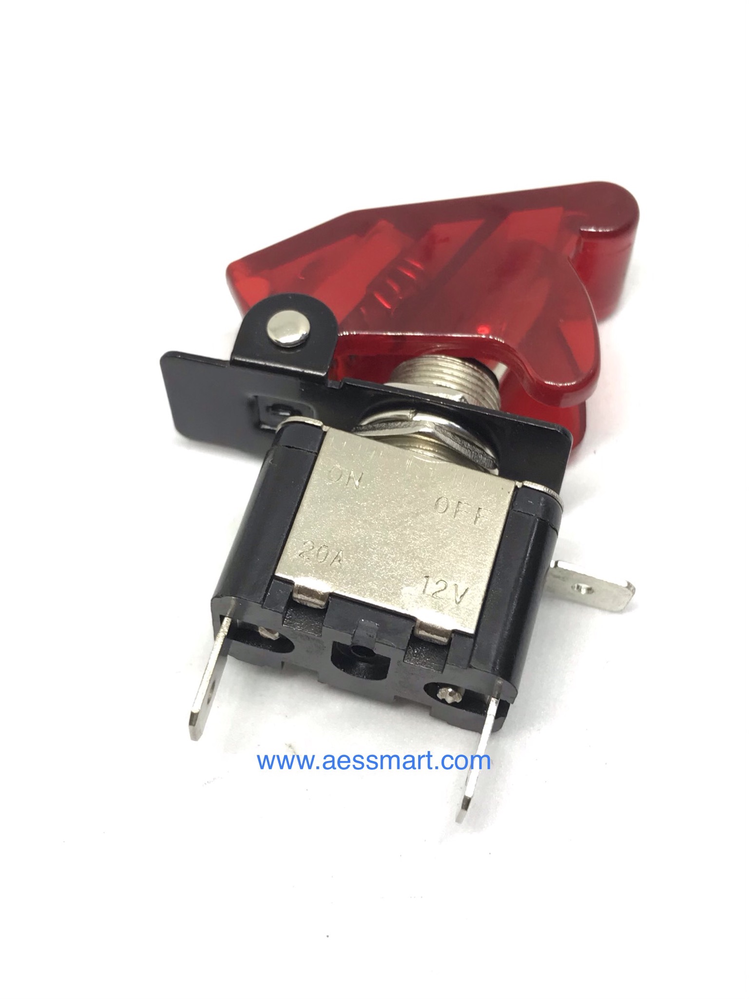 สวิตซ์โยกเครื่องบินพร้อมฝาครอบ(คละสี)