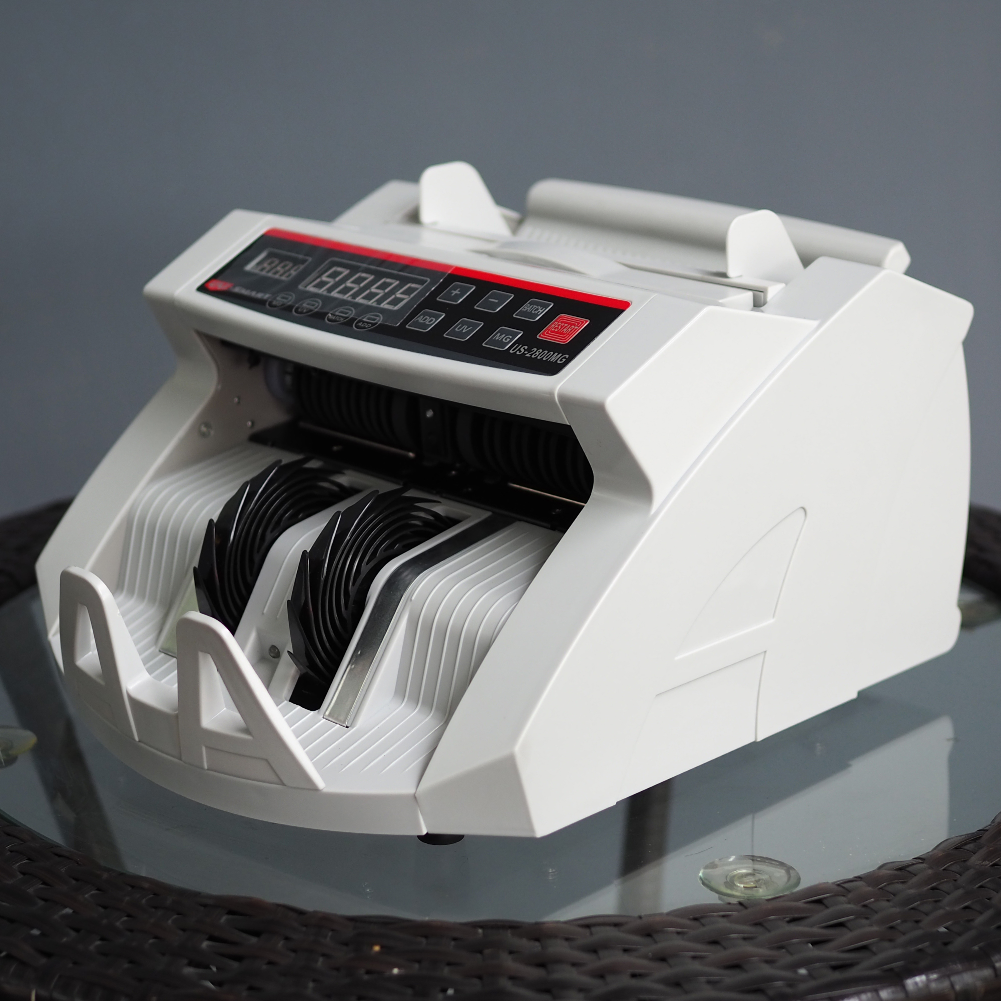 Uni-SMART เครื่องนับธนบัตร เครื่องนับเงิน เครื่องนับแบงค์ ตรวจธนบัตรปลอม US-2800MG