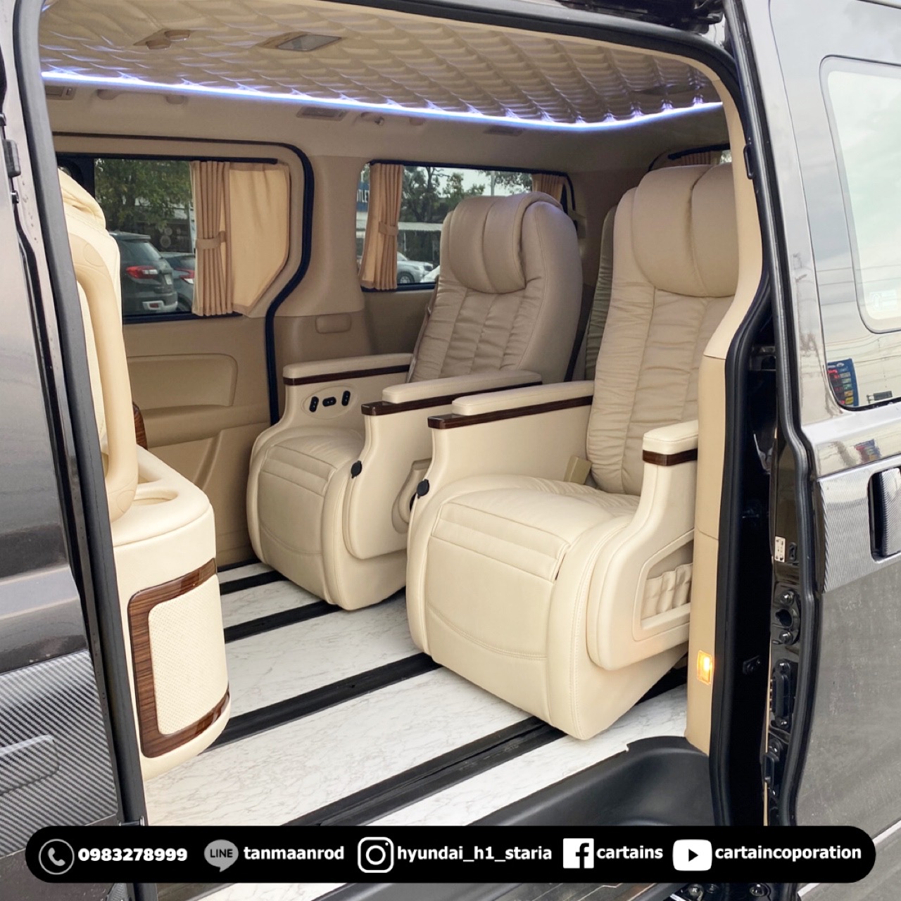 ปูพื้น รถ ฮุนได hyundai h1 starex และ staria