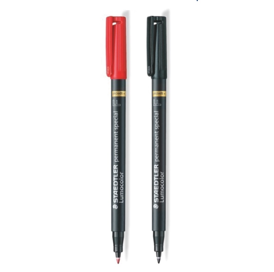 ปากกาเขียนสไลด์ ปากกาเขียนแผ่นใส ปากกาเคมี STAEDTLER หมึกพิเศษ รุ่น 319 หัว 0.6 มม.