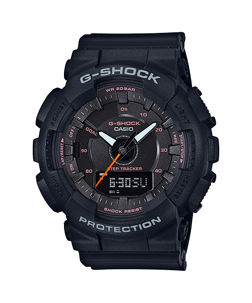 CASIO G-SHOCK Mini รุ่น GMA-S130VC-1ADR สีดำ สินค้าของเเท้ รับประกันศูนย์ CMG