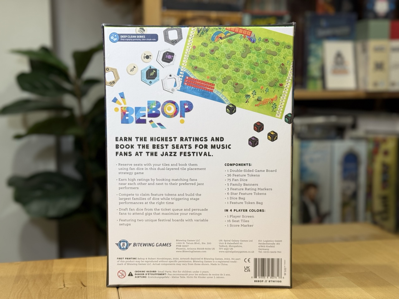 Bebop + Bebop: Festivals Expansion – บอร์ดเกมของแท้