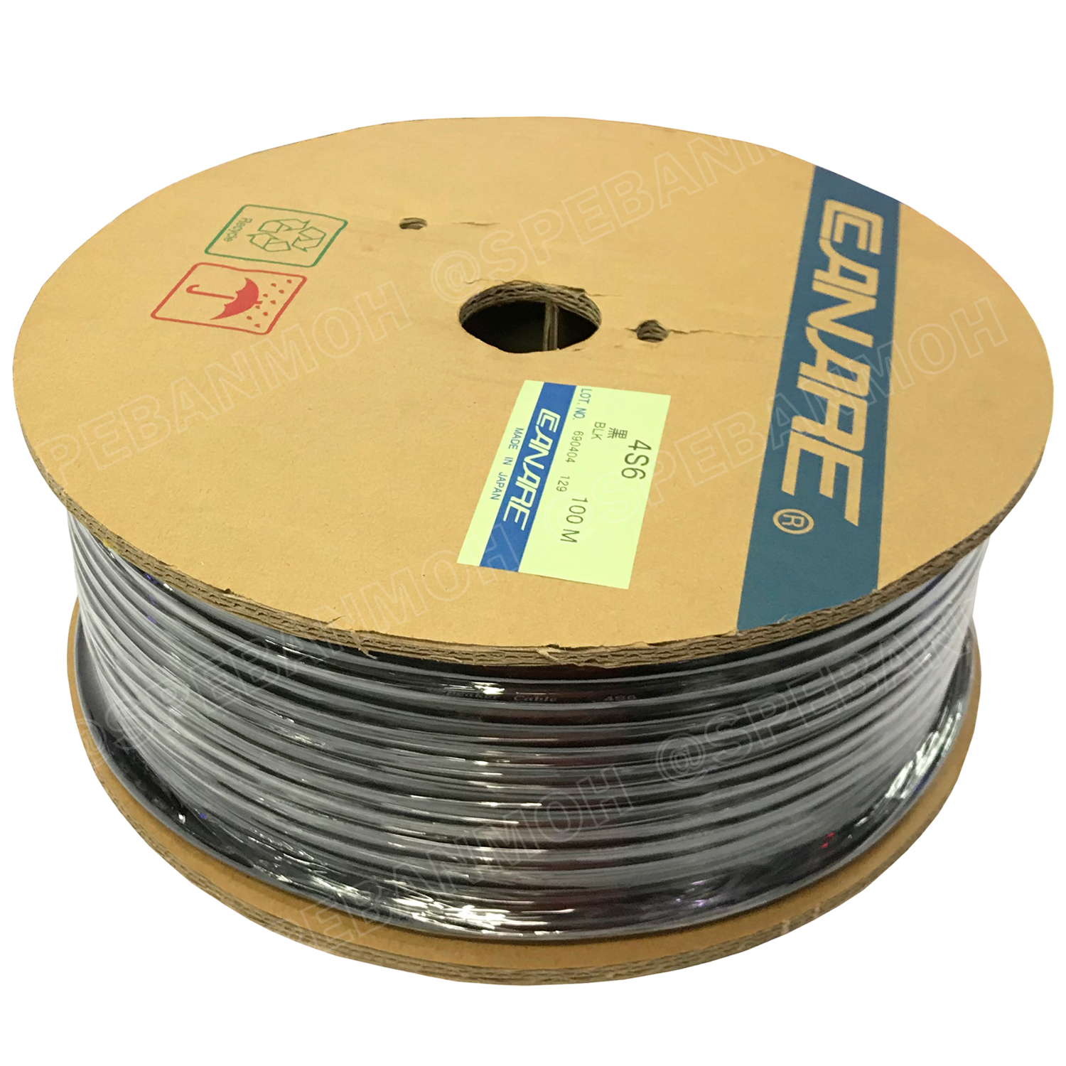 [ 1เมตร ] สายลำโพงคานาเร่ Bi-Wire Canare tar Quad 4 Core 4S6 สายลำโพง Canare 4S6 Star Quad Speaker Cable Made in Japan รุ่น 4S6 แบบ 4 คอร์ ผลิตและนำเข้าจากญีปุ่น สายลำโพง 20AWG คานาเร่ 0.5 sq.mm สายต่อสเป็คคอน สายลำโพง สายตู้ลำโพง สายเครื่องเสียง สายลำโพง