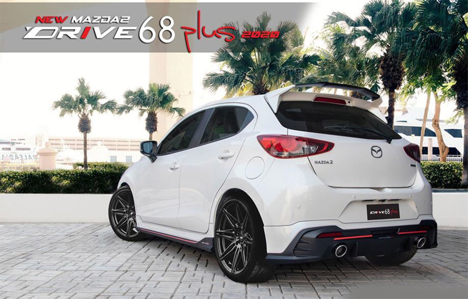 ชุดแต่งรอบคัน DRIVE 68 PLUS MAZDA 2 2020 (5 ประตู)
