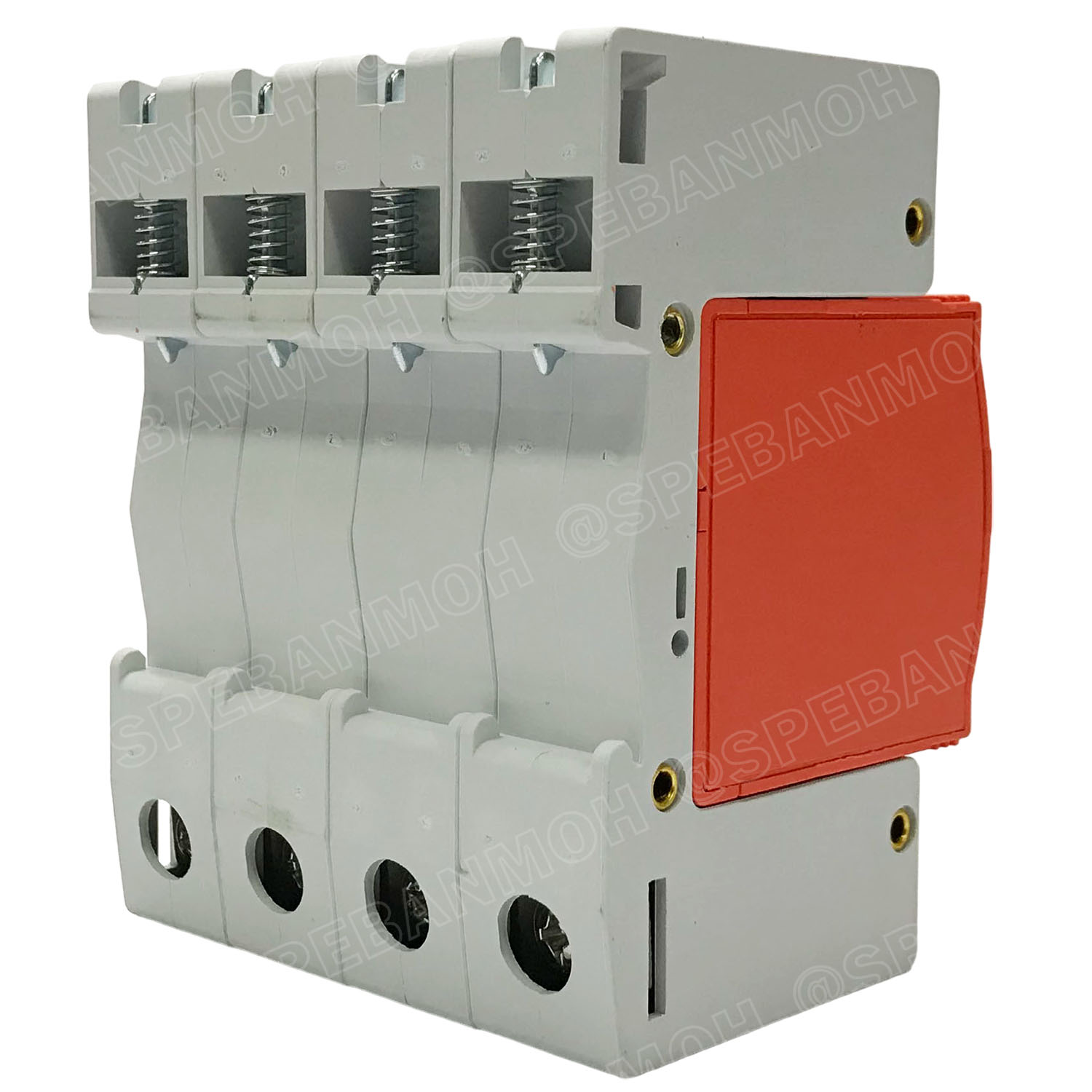 [ 1ชิ้น ] LKX-C40-4P AC ตัวป้องกันฟ้าผ่า Surge Protection 420VAC 3P 20-40KA เสิร์จ AC 4P 3เฟส อุปกรณ์ป้องกันไฟกระชาก AC กระแสสลับ สำหรับไฟโรงงาน บ้าน 3เฟส 380V ชุดป้องกันฟ้าผ่า อุปกรณ์ป้องกันฟ้าผ่า ไฟกระชาก สำหรับไฟบ้าน Surge Protector Device
