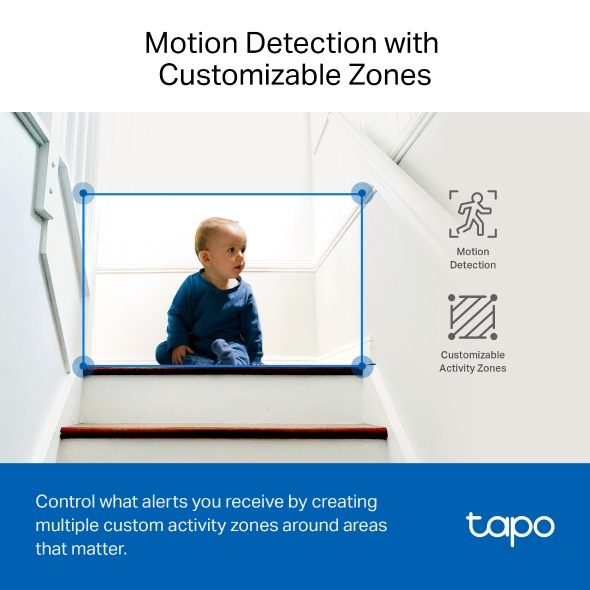 กล้องวงจรปิดไร้สาย TP-Link Tapo C230 Pan/Tilt AI Home Security Wi-Fi Camera