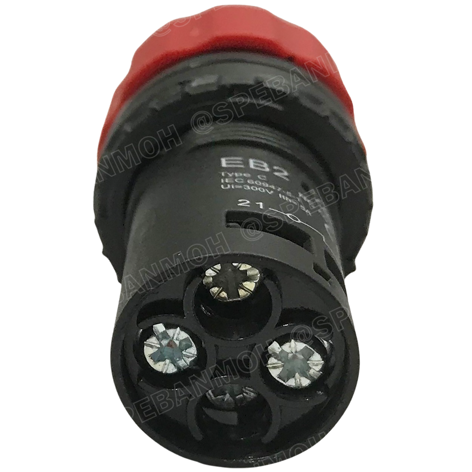 [ 1 ชิ้น ] EB2F-11ZS-30R สวิทช์ฉุกเฉิน EB2F 11ZS 30R 22มิล สวิท EB2F บิดล็อค แบบล็อคค้าง บิดล็อค Emergency Stop Mushroom Push Button Switch สวิท ปิด เปิด ON-OFF 1NO 1NC กดปิด บิดเปิด หัวเห็ดแดง สวิทช์ฉุกเฉินแดง สวทิช์หยุดเครื่อง สวิท Stop สวิตกดหยุด สวิตช