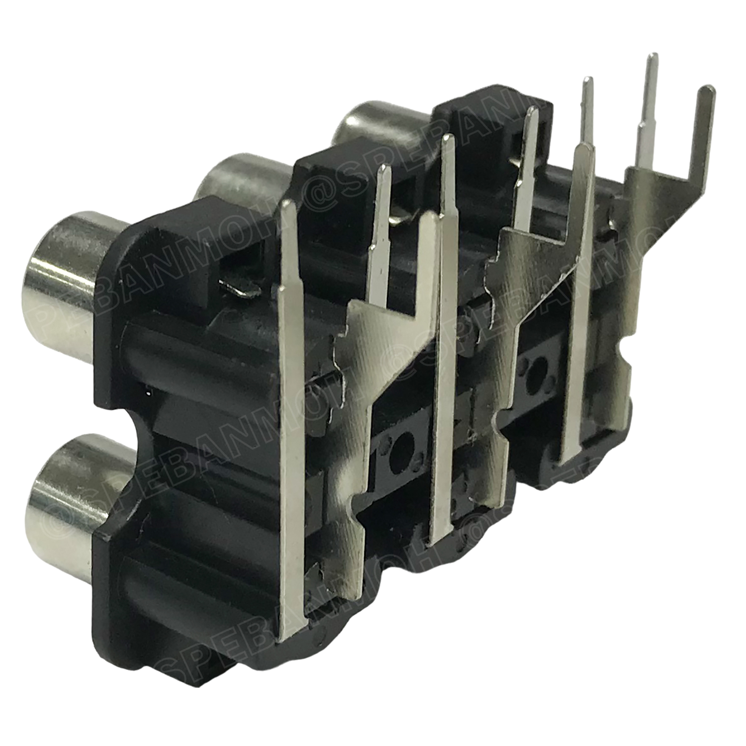 [ 2 ชิ้น ] RCA-F-200-6P-YRW แจ็ค RCA 6ช่อง ลงปริ้น RCA 6P For PCB Board แจ็ค RCA ตัวเมีย ลงปริ้น ติดแท่น พลาสติก Female RCA Connecter RCA ตัวเมีย แจ็คอาร์ซีเอตัวเมีย ติดแท่นแอมป์รถยนต์ แจ็คแดงขาว RCA SOCKET สำหรับบอร์ด PCB