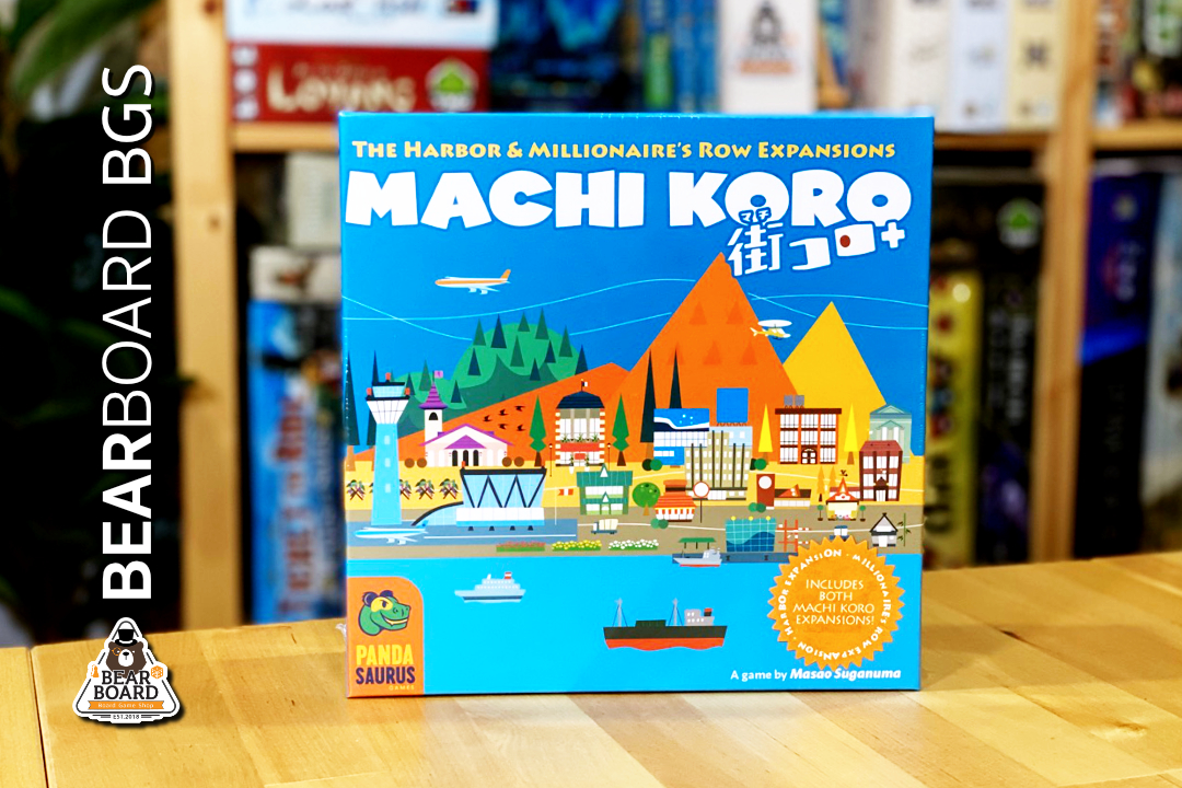 Machi Koro 5th Anniversary’s Edition /ภาคเสริม The Harbor & Millionaire’s บอร์ดเกม ของแท้