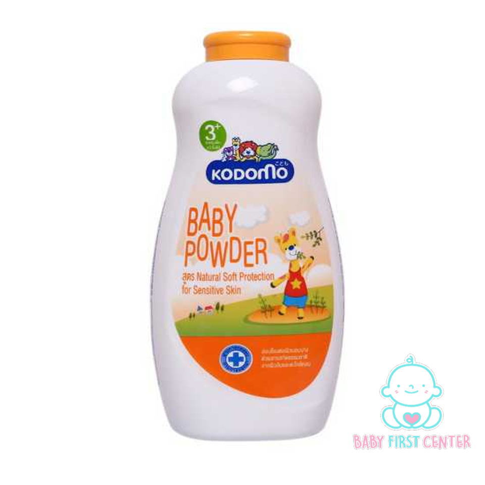 kodomo แป้งเด็กโคโดโม สูตรเนเชอรัล ซอพท์ โพรเทคชั่น 180 ก.