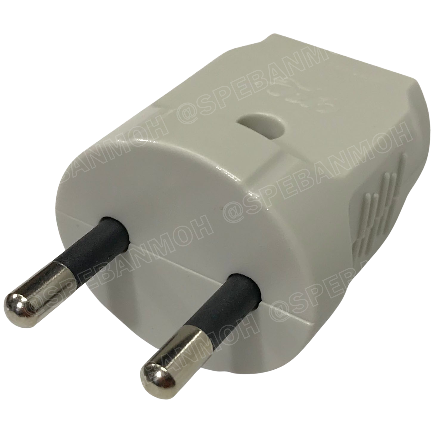 [ 1 ชิ้น ] PP1623 ปลั๊ก Vena ผู้ Male 2 ขากลม สีเทา Grey 16A 250V AC Power Plug ปลั๊กตัวผู้ 2ขากลม มอก.166-2549 ปลั๊กวีน่า ตัวผู้ต่อสาย ปลั๊กไฟมาตรฐาน มอก. ขากลม 16A 250VAC หัวปลั๊กไฟ AC Plug ปลั๊กเสียบ วีนา ปลั๊กเสียบขากลม P-Series TIS 166-2549