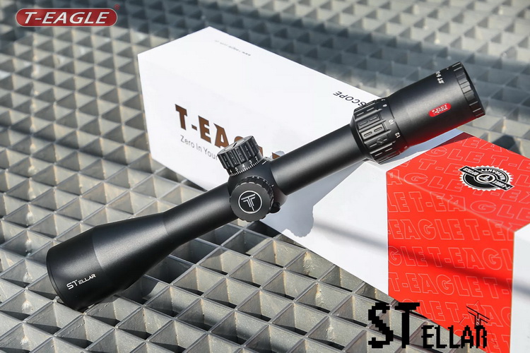 กล้องกันน้ำ กันกระแทกT-EAGLE MODEL 2022 1 STELLAR ST 6-24X50 FFP เส้นเล็งขยายตามซูม ชัดแจ๋วระดับ HD สินค้าแท้ประกัน 1 ปี