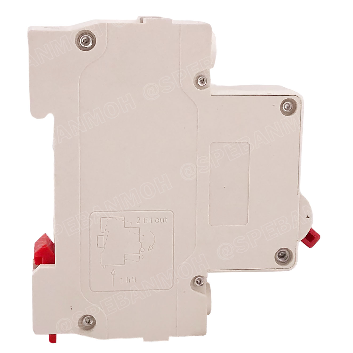 DZ47-63-1P 50A เบรกเกอร์ ลูกย่อย ยึดรางปีกนก 1P 50A AC Circuit Breaker เบรกเกอร์ตัดไฟเกิน 1โพล 50แอมป์ คัดเอาท์ ป้องกันกระแสเกิน Overload ป้องกันการลัดวงจร Short circuit เบรกเกอร์ตัดไฟ เบรกเกอร์ลูกย่อย Ac Circuit Breaker ไฟบ้าน 230V/400V AC มินิเซอกิตเบรก