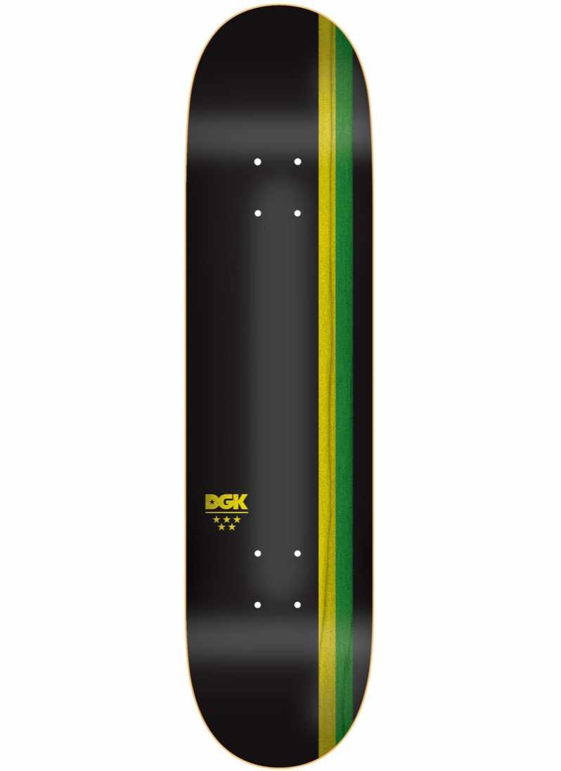 DGK Finish Line Split Veneer Skateboard Deck 8.06"