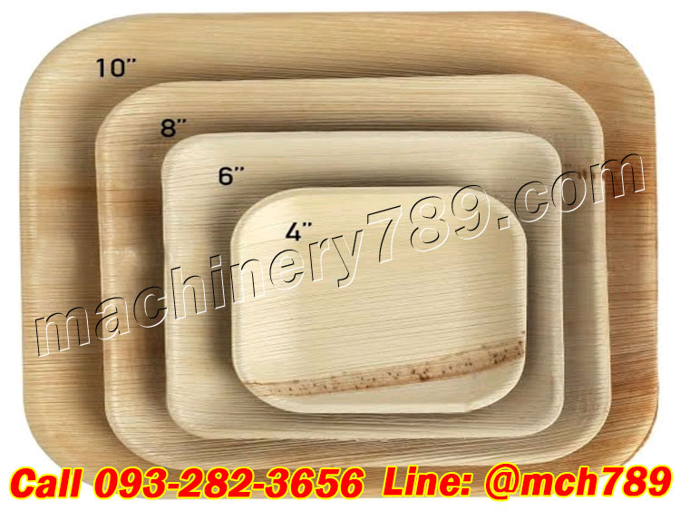 เครื่องอัดกาบหมากกึ่งอัตโนมัติ รุ่น MC-01 เครื่องขึ้นรูปจานกาบหมาก เครื่องทำจานกาบหมาก Semi Automatic Leaf Plate Making Machine