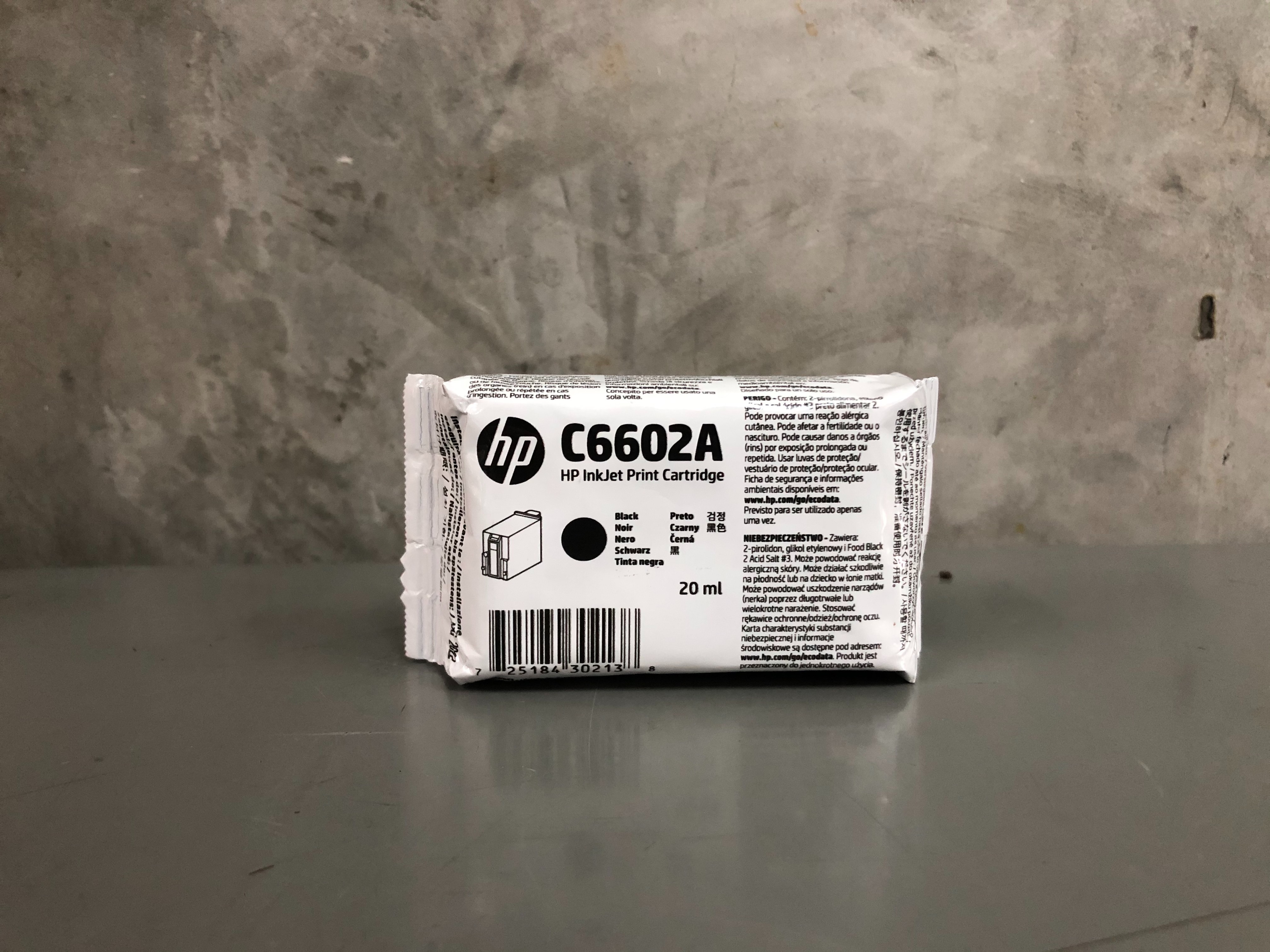 HP Black Generic C6602A Inkjet Print Cartridge ตลับหมึกอิงค์เจ็ท สีดำ ของแท้