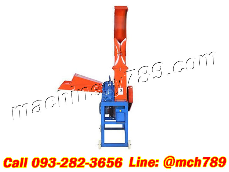 เครื่องสับหญ้าอเนกประสงค์ กำลังผลิต1.5-3.5 ตัน/ชม. เครื่องสับหญ้าเนเปียร์ เครื่องย่อยทางมะพร้าว เครื่องสับย่อยอเนกประสงค์ เครื่องสับต้นข้าวโพด เครื่องสับต้นอ้อย Mini Feed Grain Straw Grinder Mill / Grass Grinding Machine