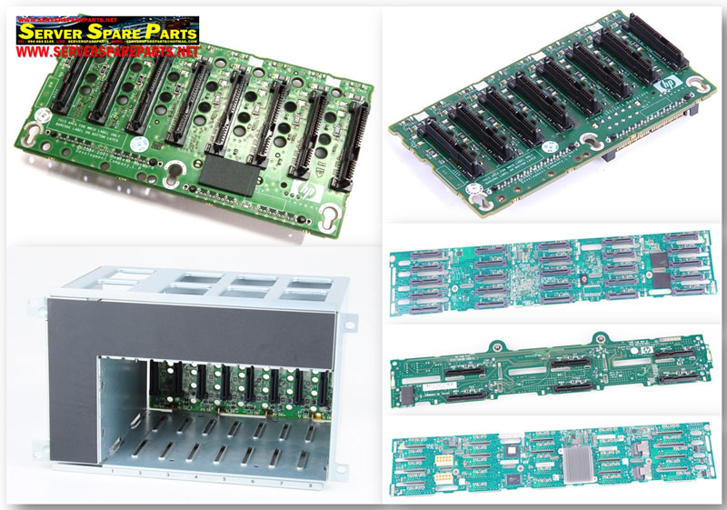 012104-001 HP 4 Slot SCSI Backplane Board for Proliant DL580 G3 DL580 G4