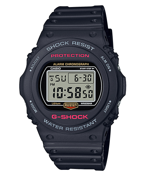 CASIO G-SHOCK รุ่น DW-5750E-1DR สีดำ สินค้าของเเท้ รับประกันศูนย์ CMG
