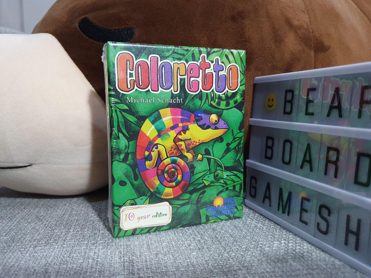 Coloretto บอร์ดเกมของแท้