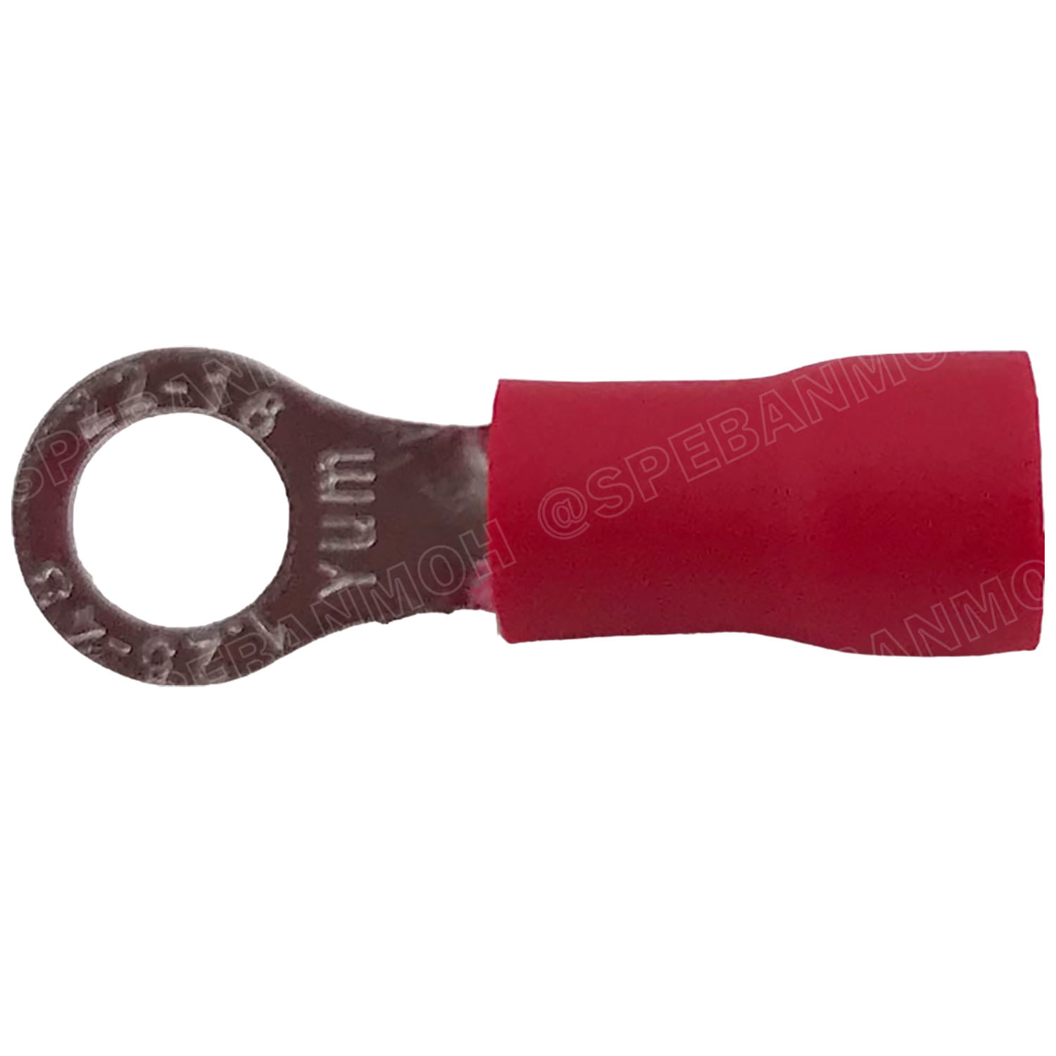 [ 100 ตัว/ถุง ] RV1.25-4 สำหรับสาย 0.5-1.5 sq.mm 22-16AWG หางปลากลม หางปลาหุ้มฉนวน เทอร์มินอล หางปลาย้ำสายไฟ หางปลา หางปลากลมหุ้ม หางปลาแฉก Terminal Crimping หางปลา กลมหุ้ม หางปลาต่อสาย ขั้วต่อสายไฟ หางปลาวง หางปลา RV Spade Terminal หางปลากลมหุ้มฉนวน